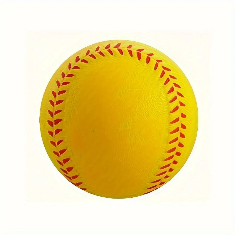 9 inches 7cm Unisex-Adult Lightweight Training Softball - Durable & Safe Elastic PU Foam Baseball For Indoor/Outdoor Recreation
