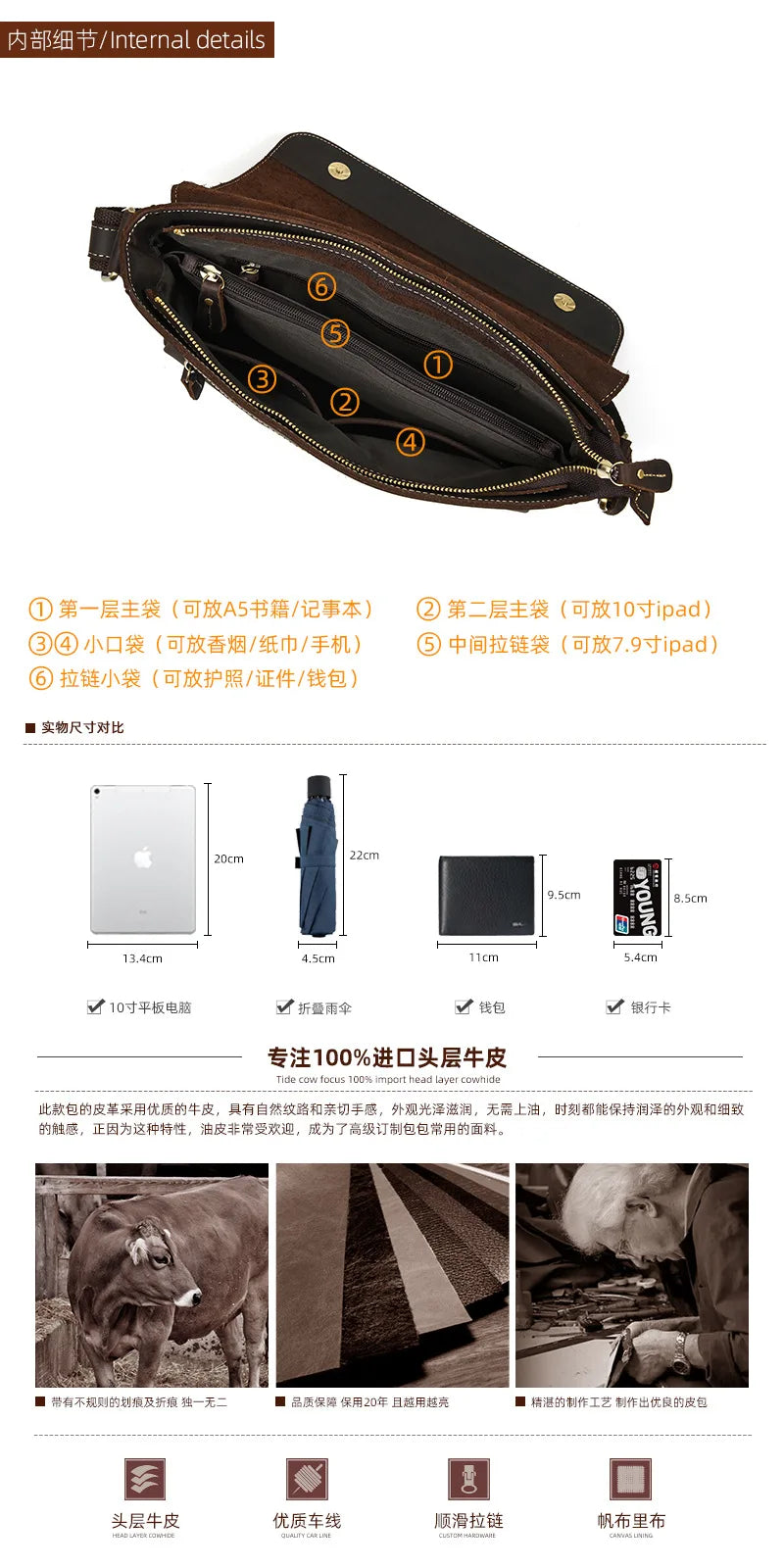 Genuine Leather Man Shoulder Bags Cow Skin Mens Casual Crossbody Bag Messenger Bag cross shoulder bag men leather