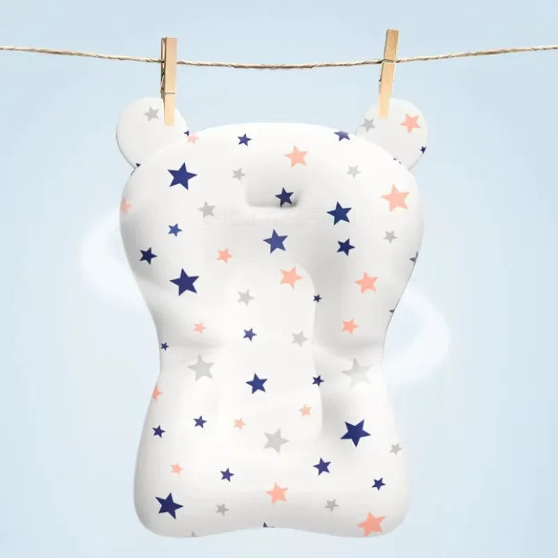 Baby Bath Support Pad Foldable Floating Seat Adjustable Newborn Bathing Cushion Infant Safety Net Hammock
