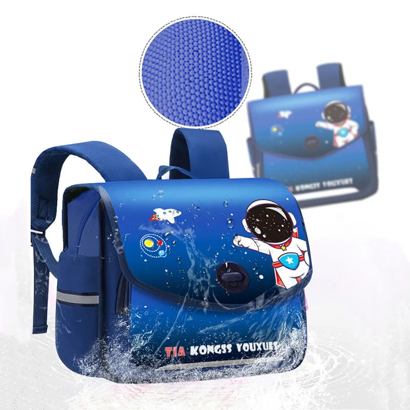 Primary Students Schoolbag Boys Girls Kawaii Backpack Children School Bags Nylon School Backpack Fashion Horizontal Book Bag