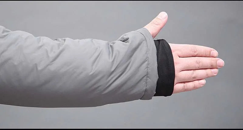Winter Jackets Men Parkas Warm Lightweight Portable Outerwear Tactics Jacket Heat Reflective Windproof Hiking Coat Windbreaker