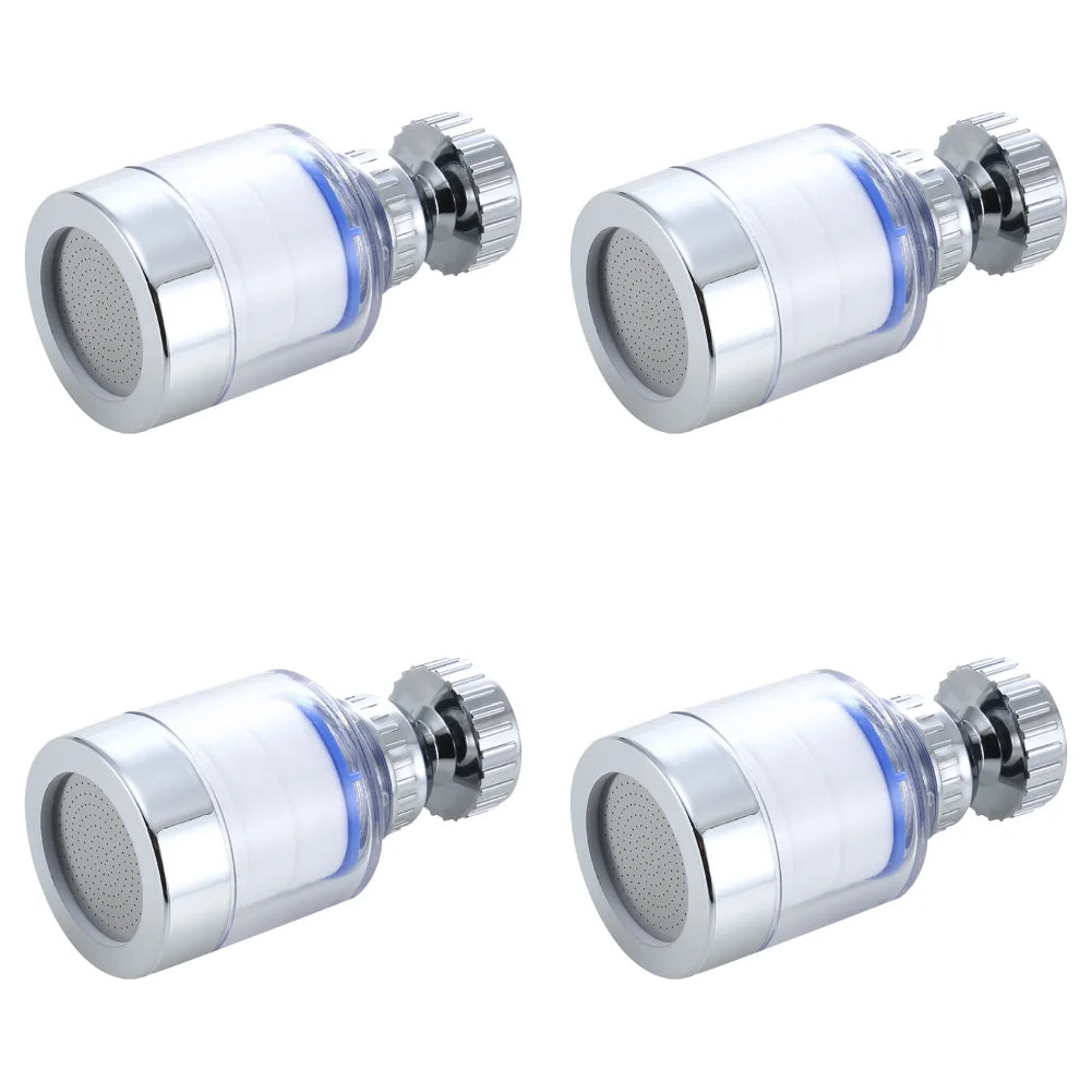 2-40PCS Faucet Water Filter 360 Degree Rotating Splash Filters Remove Chlorine Heavy Metals Filtered Showers Head Bath Purifier