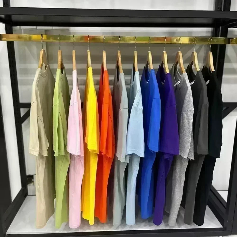 The 2025 New Men's Pure Cotton T-shirt Is Comfortable, Breathable and Of High Quality. It's Popular for Beach Trips Parties Ins