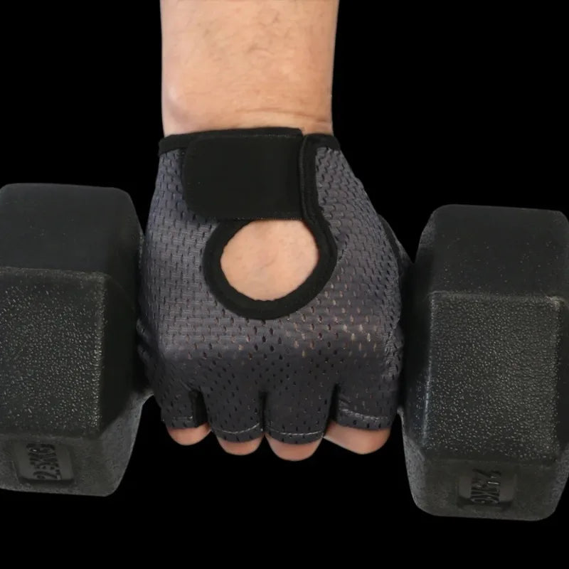 Weight Lifting Gloves Full Palm Protection, Workout Gloves for Gym, Cycling, Exercise, Breathable, Super Lightweight for Mens An