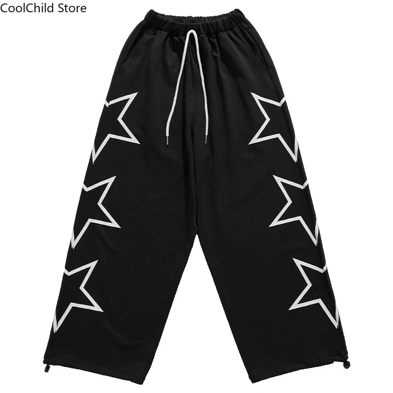 Boys Hip Hop Contrast T-shirt Yellow Vest Sweat Pants Girls Street Dance Jazz Costume Children Clothes Set Kids K-pop Streetwear
