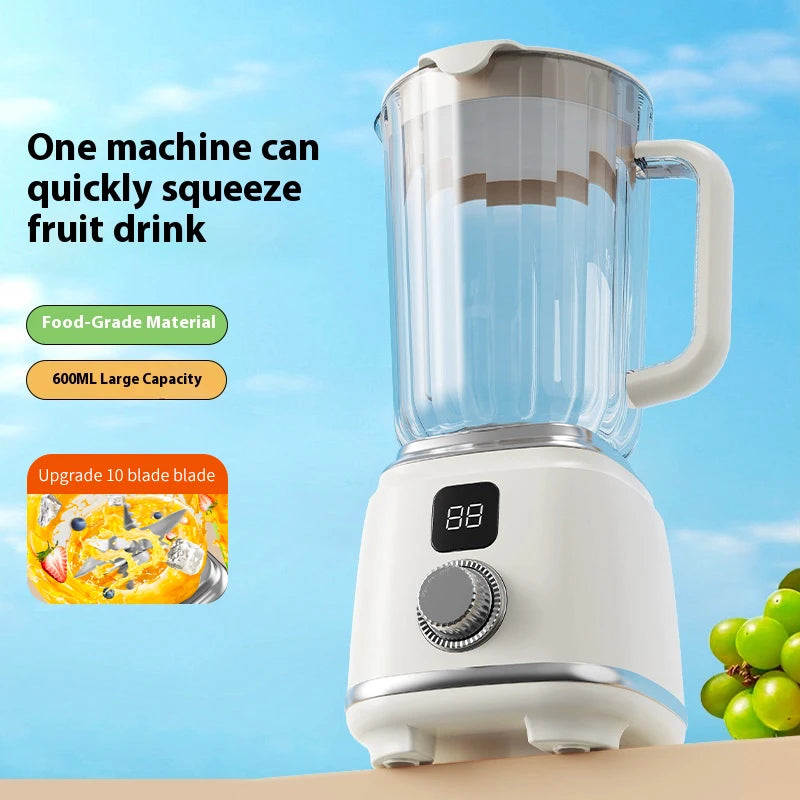 Portable Juicer Blender 600ml Electric Fruit Juicer USB Charging Lemon Orange Fruit Juicing Cup Smoothie Blender Machine