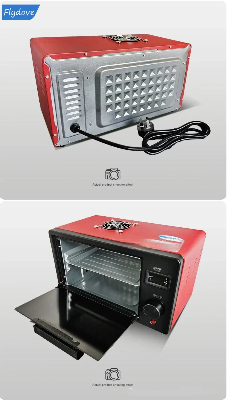 UV Curing Box High Intensity Ultraviolet Lamp OCA Oven 365nm 395nm 405nm LED UV OVEN Cabinet For UV Resin Fast Flexible Screen