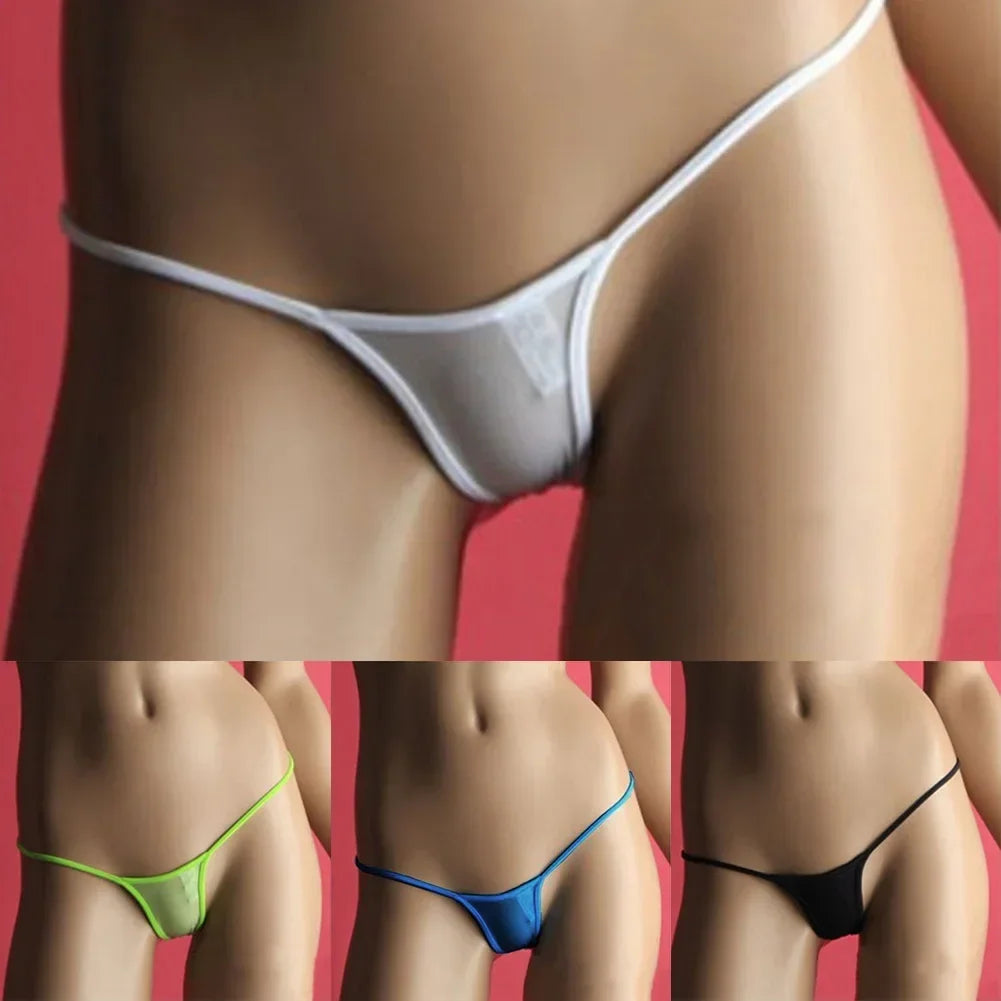 Women Sexy Thong G-String Ladies Low Waist Underwear Panties Sexy Lingerie Briefs Exotic Panties Comfortable