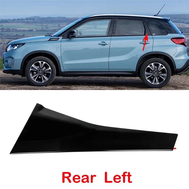 For Suzuki Vitara Accessories 2016 2017 2018 2019 2020 Car Parts Front Door Rear Door Pillar Trim Decoration Outer Garnish Cover