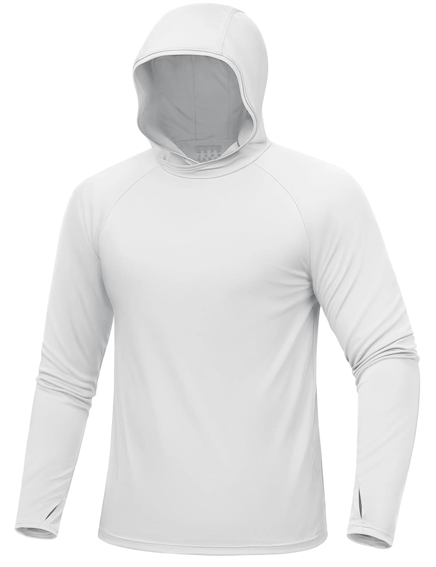 TACVASEN UPF 50+ Hooded T-Shirts Mens Quick Dry UV Block Sun Shirts Lightweight Hoodie Shirt Running Fishing Performance Tops