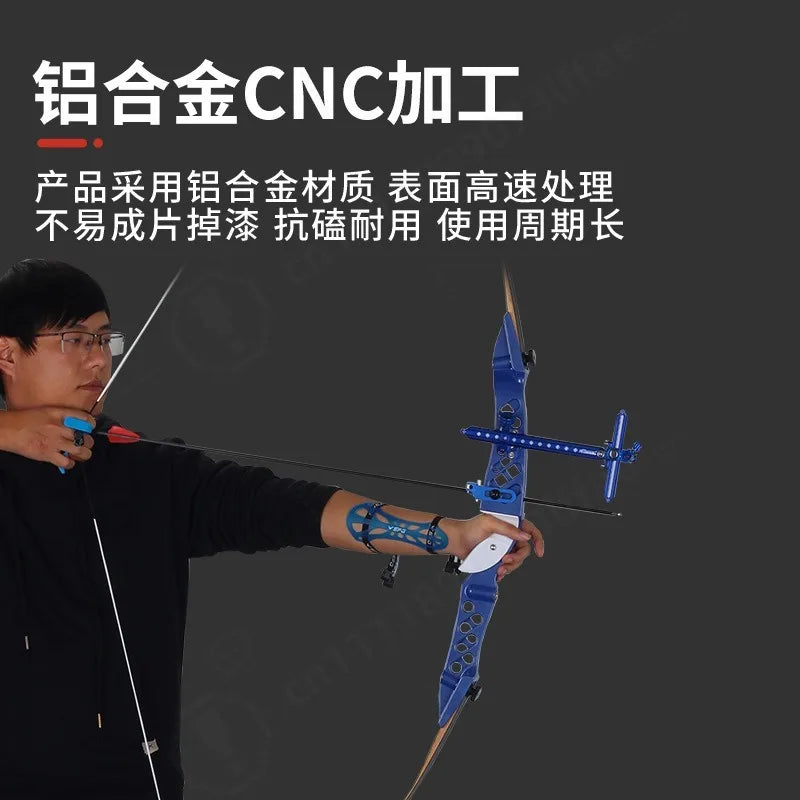68 Inch Takedown Recurve Bow 16‑38Lbs Draw Weight Archery Equipment For Outdoor Sport Target Shooting Training Practice