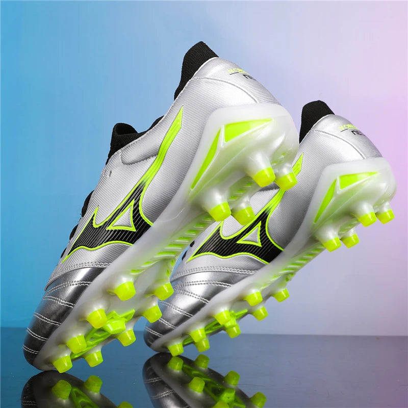 Soccer Shoes Men's Football Boots Grass Training Sports Society Soccer Cleats Non-slip Football Field Boot Crampons De Football