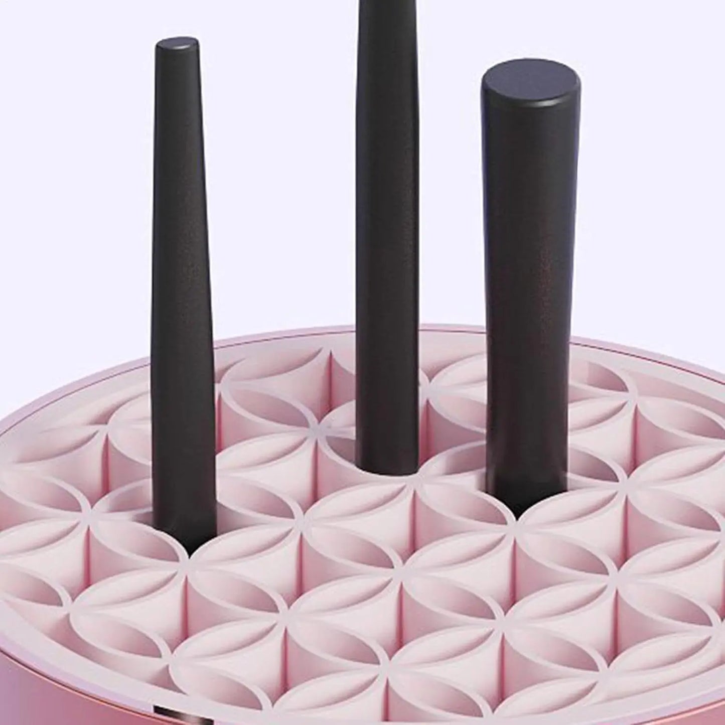 Makeup Brush Cleaner, Rechargeable Cosmetic Brush Cleaner Machine, Makeup Brush Cleaning Tool,Multifunctional Drying Accessories