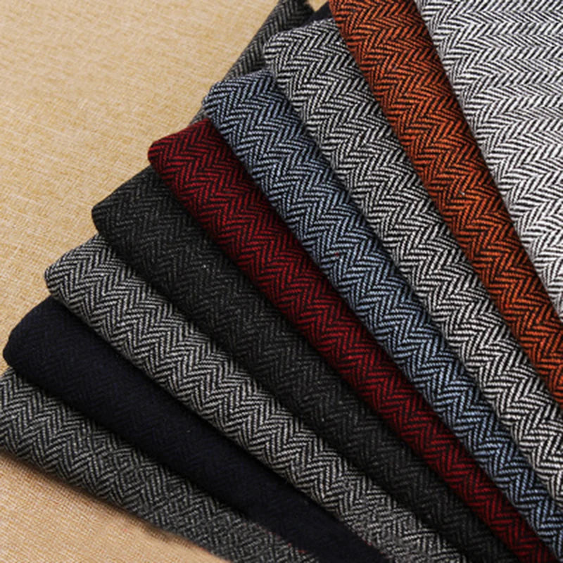 Latest 3 Piece Tweed Wool Men Suits for Winter Groom Tuxedo Male Fashion Wedding Costume Homme Jacket Vest Pants Tailor Made