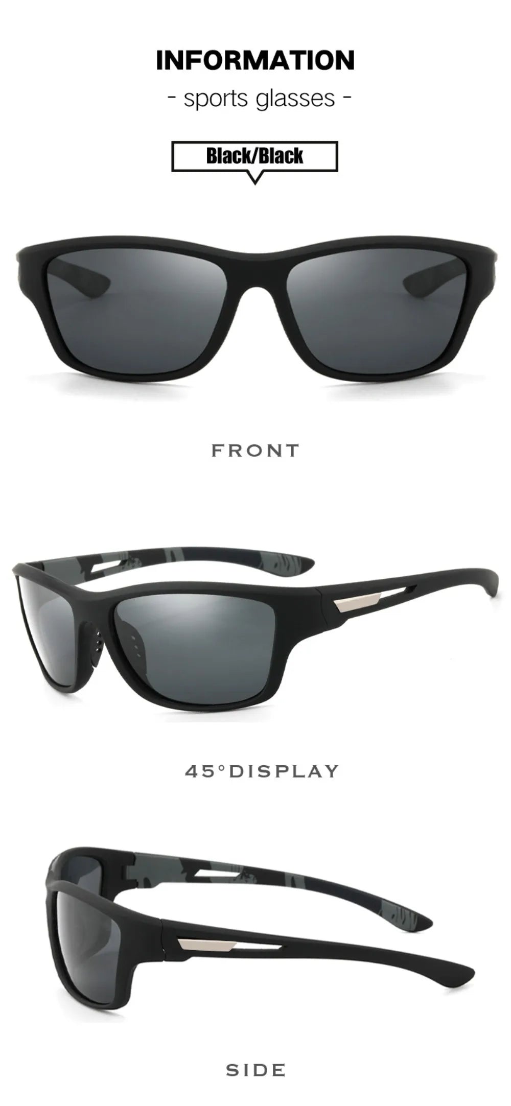 Polarized Glasses Fishing Sunglasses Men Driving Shades Male Eyeglasses Women UV400 Eyewear Hiking Classic Sun Glasses