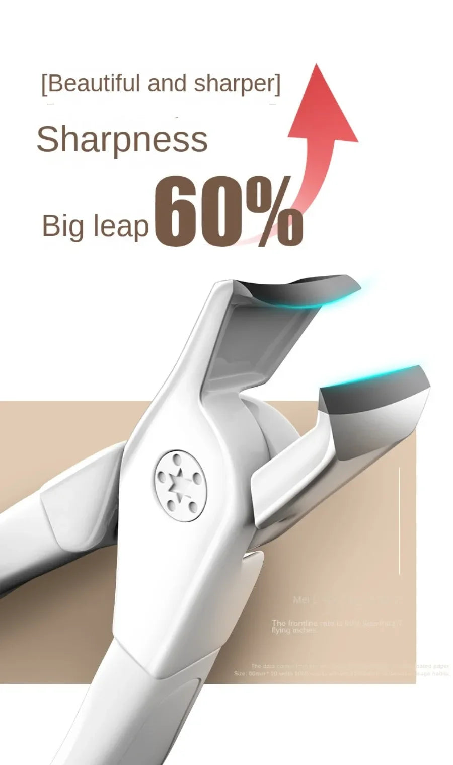 Nail Clippers for Thick Hard Toenails & Fingernails, Heavy Duty Seniors Manicure Pedicure Tools, Durable Household Nail Trimmer