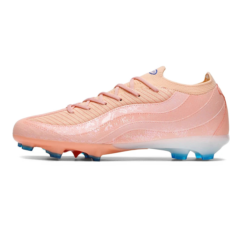 New Men's Soccer Shoes Professional Football Boots Non-Slip Cleats FG/TF Grass Outdoor Training Athletic Sneakers