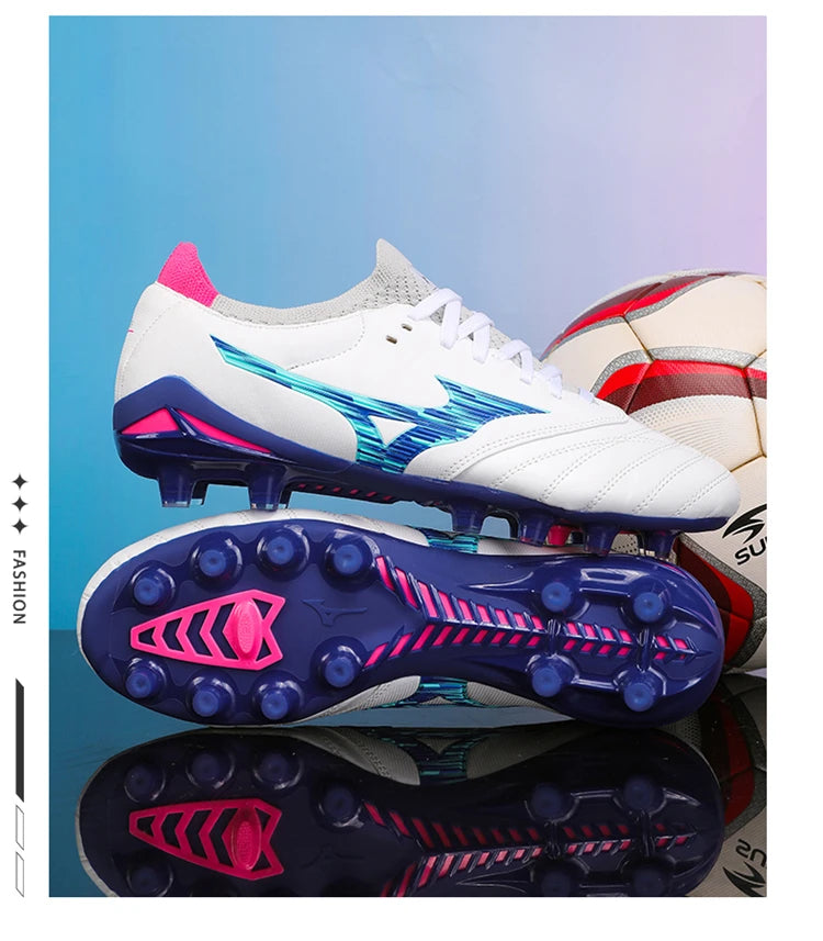 Soccer Shoes Men's Football Boots Grass Training Sports Society Soccer Cleats Non-slip Football Field Boot Crampons De Football