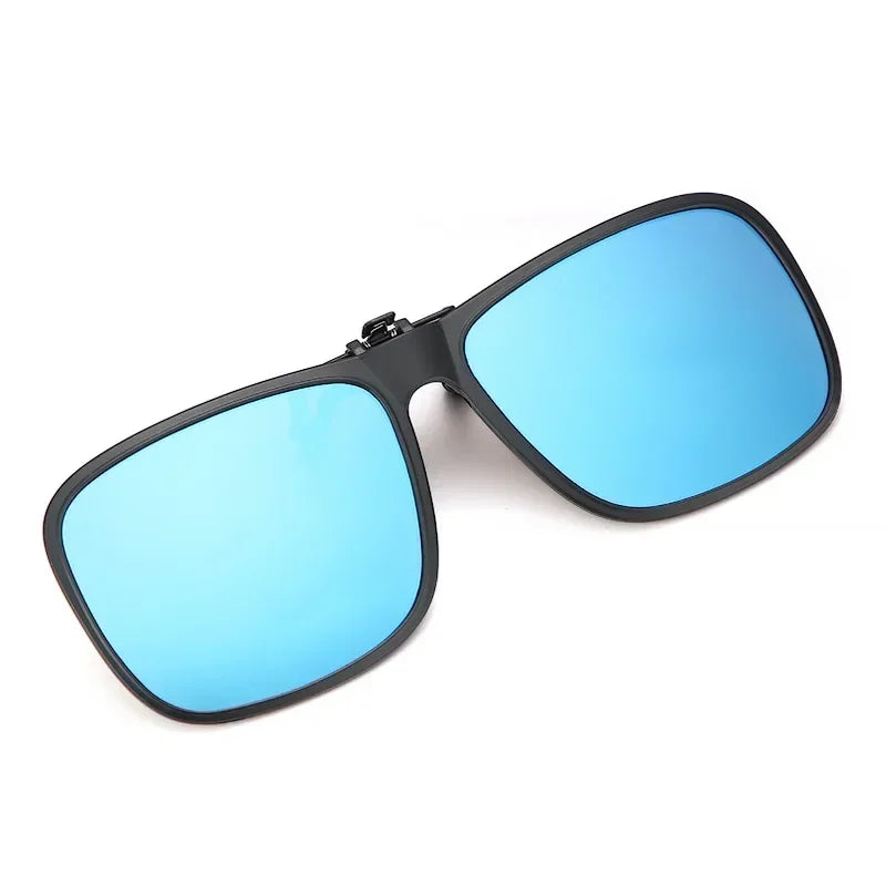 Polarized Flip Up Clip on Sunglasses for Driving Dark UV400 Photochromic Anti Glare Lens MyopiaSun Glasses Car Driver Очки