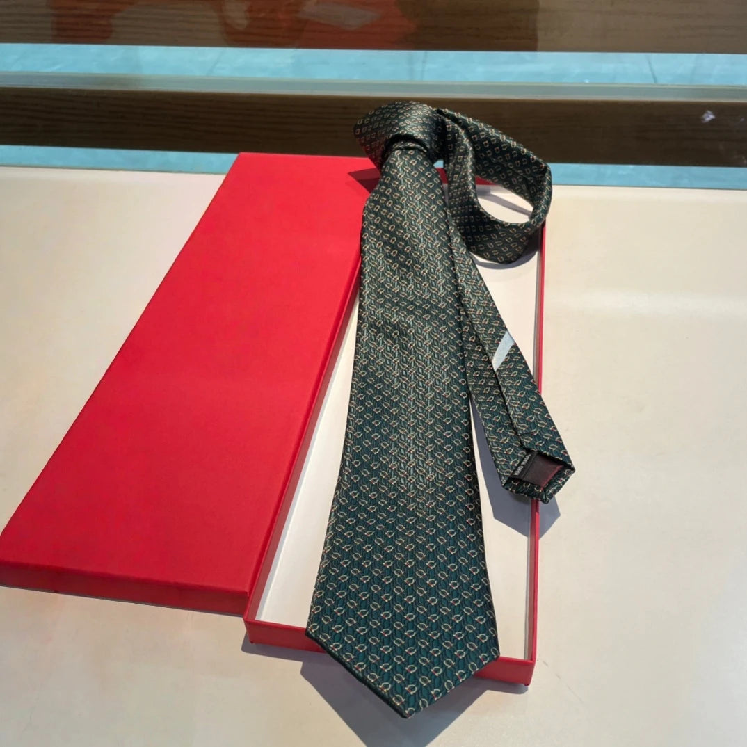 Luxury Brand Handmade Men's Neck Ties 100% Silk Ties Twill F Style High-End Business Formal Bows Ties Holiday Christmas Gifts