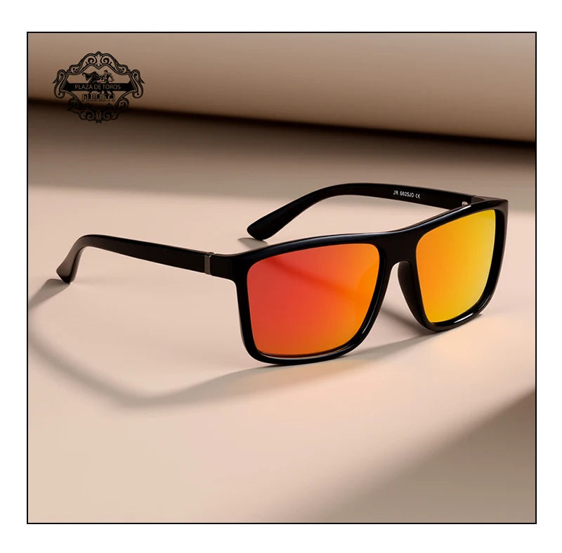 Classic Square Polarized Sunglasses Men Women Retro Black Sun Glasses Male Female Fashion Summer Anti Glare Driving Shades UV400