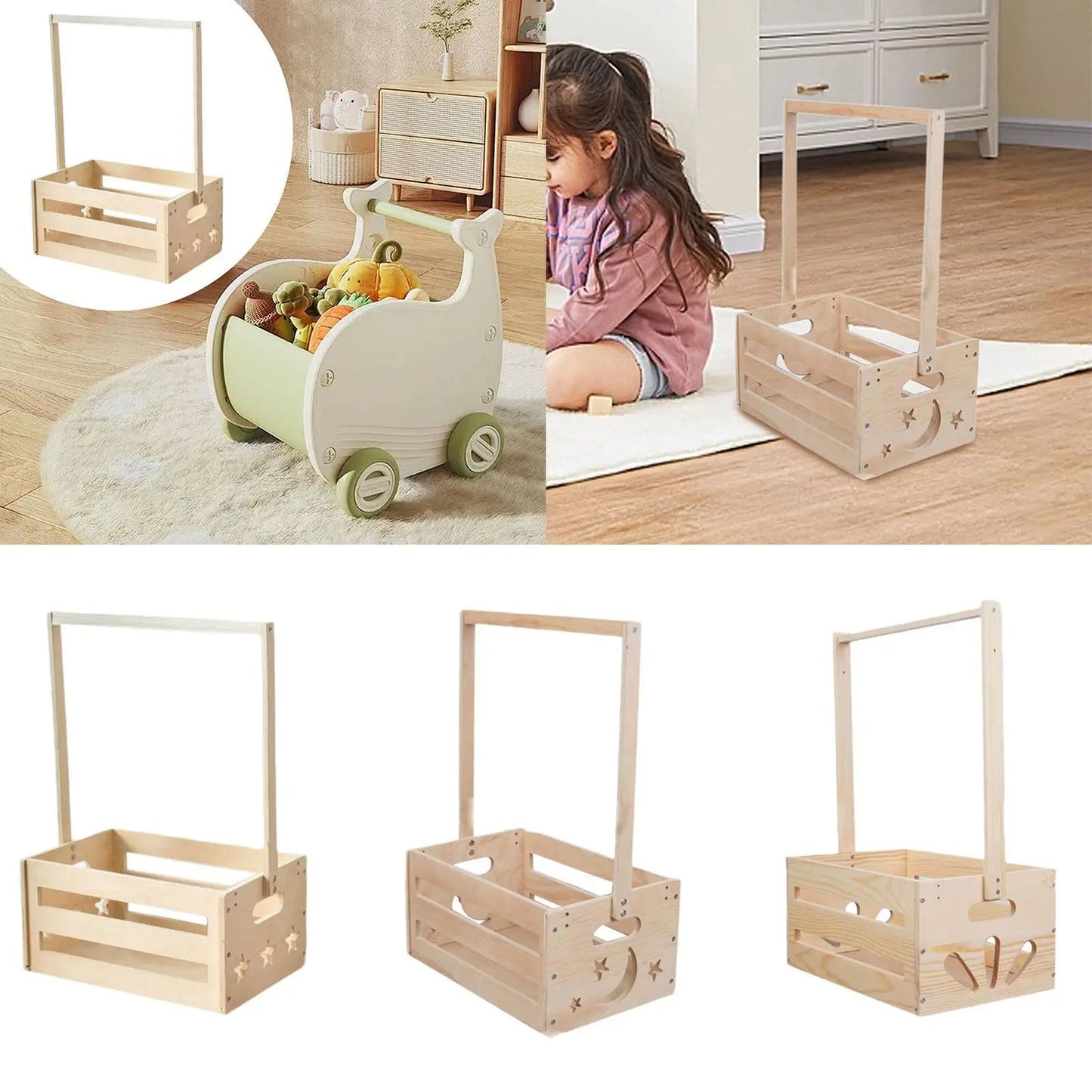 Babyarty Box Cupboard Gift Gifts Basket, Baby Basket, with Handle, Storage Box for , for