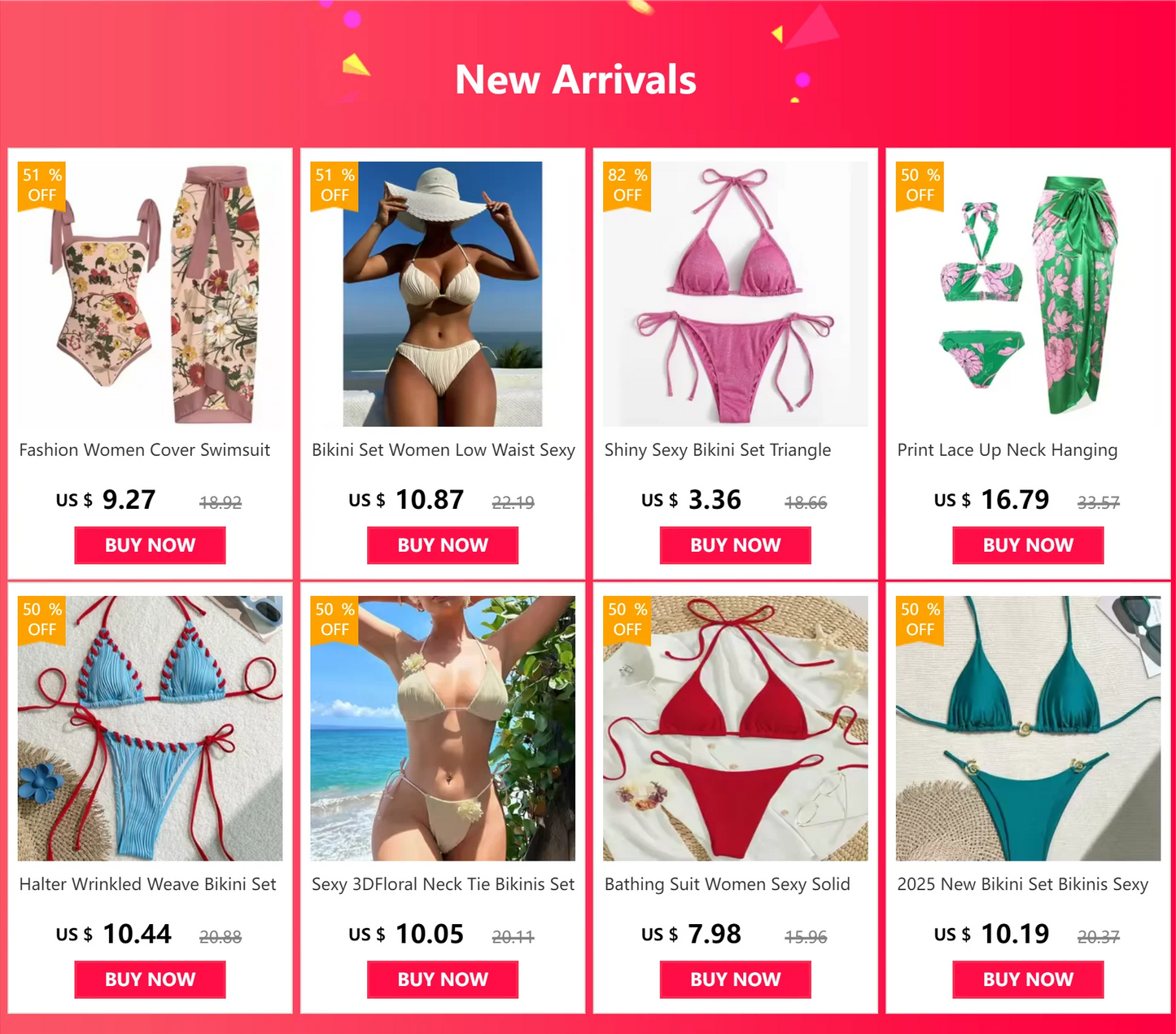 Bathing Suit Women Sexy Solid Halter Swimsuit Special Stripe Fabric Bikini Set Drawstring Lace Up Two-piece Split Beach Biquini