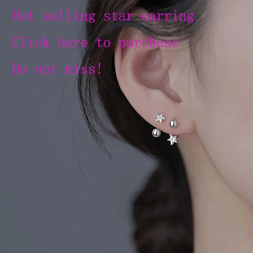 925 Sterling Silver Star Crytal Ring for Women Girl Personality Simple Adjustable Exquisite Jewelry Dropshippipng Gift