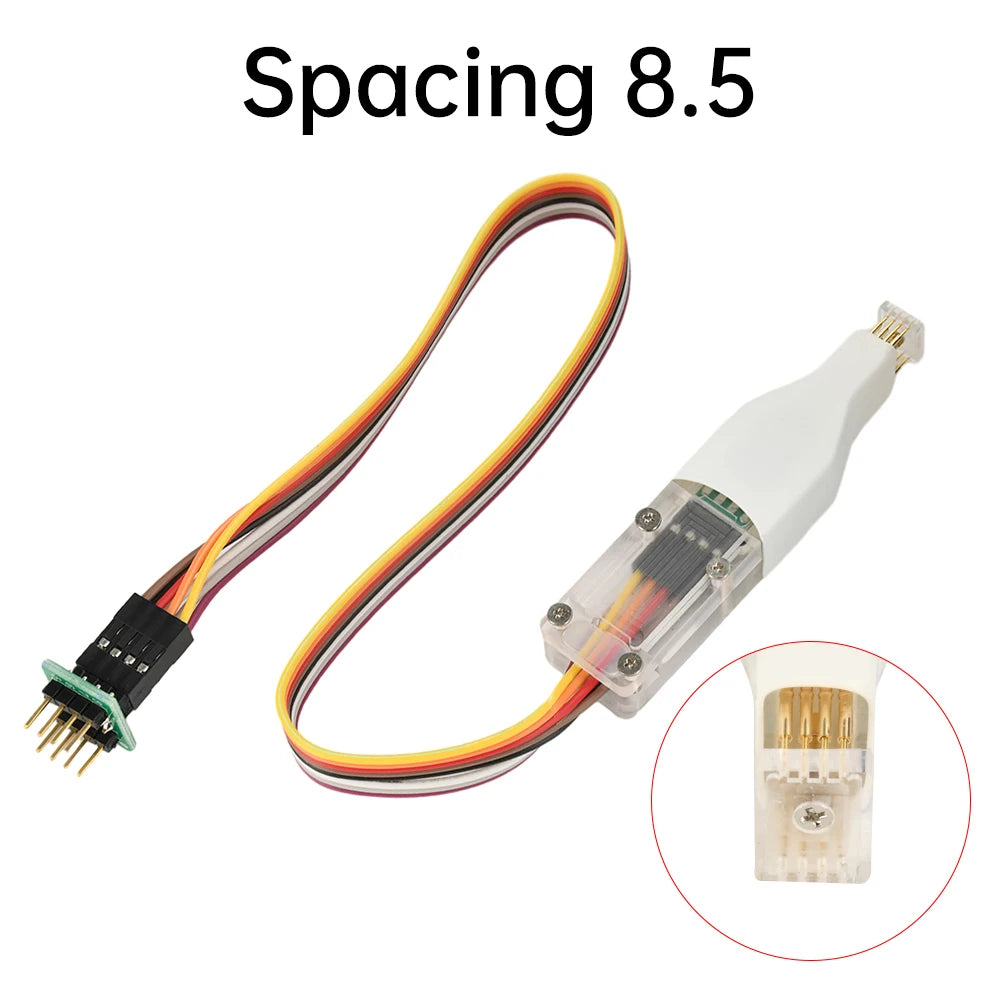 1Pcs SOP8/WSON8/QDFN8 Chip Download Burn Read Write Probe Spring Needle Flash Chip Burner With Cable Spacing 4.4/5.8/6.5/8.5