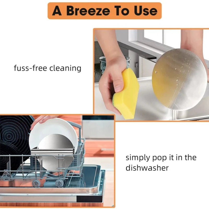 Household Stainless Steel 304 Burger Press, Square and Round Meat Presser, Manual Meat Pressing Tool, Burger Patty Press Plate