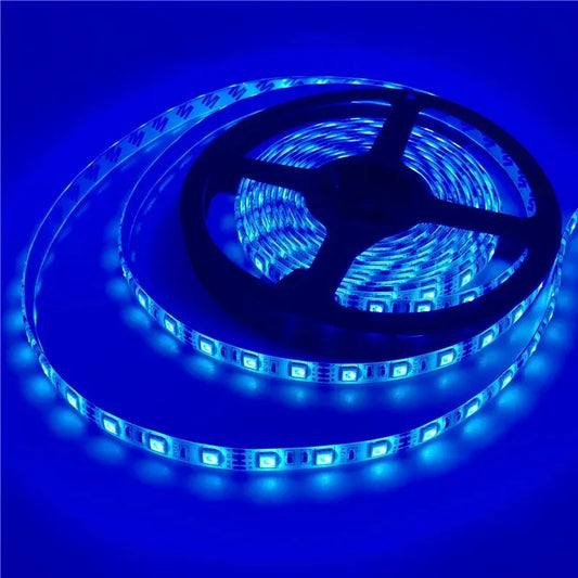 LED Strip 5050 5630 2835 RGB Lights 12V 5M Flexible Home Kitchen Decoration Lamp Waterproof 300 LED Tape Diode Ribbon 60LEDs/M