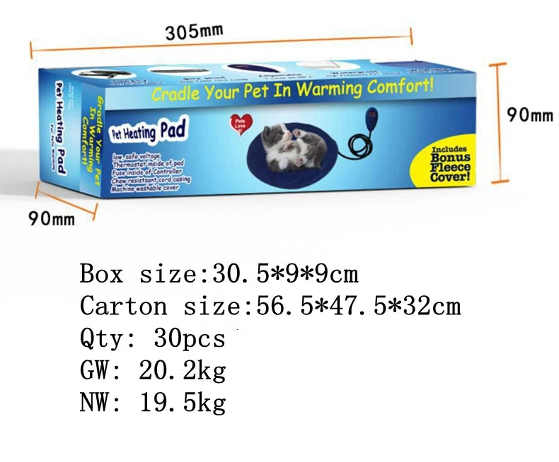Pet Heating Pad Suitable for Dogs and Cats