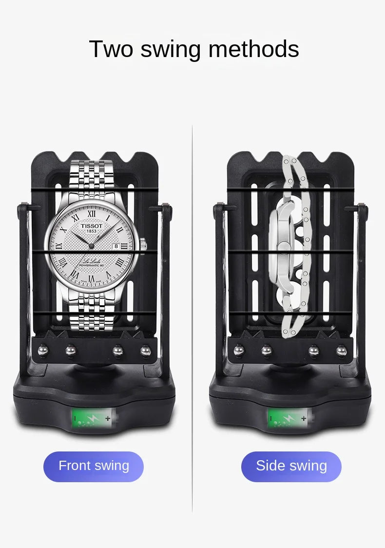 Automatic Watch Winder Rechargeable Mechanical Watches Silent Rotomat for The Watch Rotator Display Single Watch Winding Stands