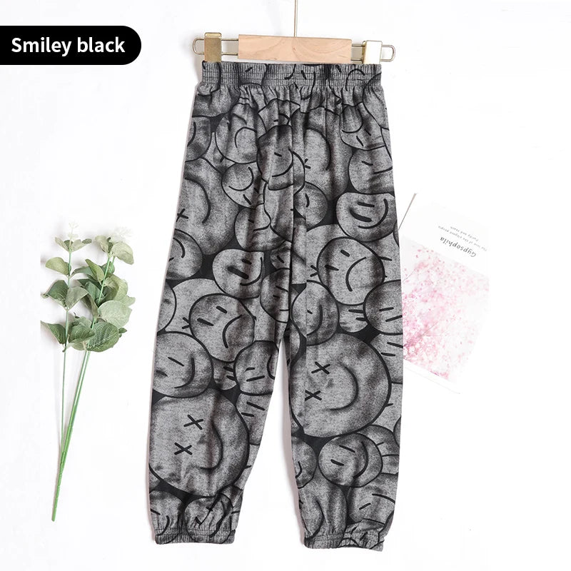 Boys' Sports Pants Children's Pants 2023 New Guard Pants Spring and Autumn Little Boys' Pants Casual Pants Versatile Trendy Pant