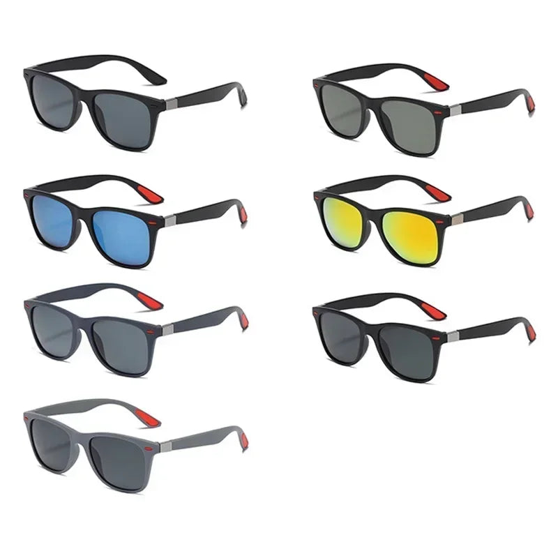 Polarized Classic Sunglasses Men Women Brand Design Driving Square Frame Sun Glasses Male Goggle UV400 Gafas De Sol