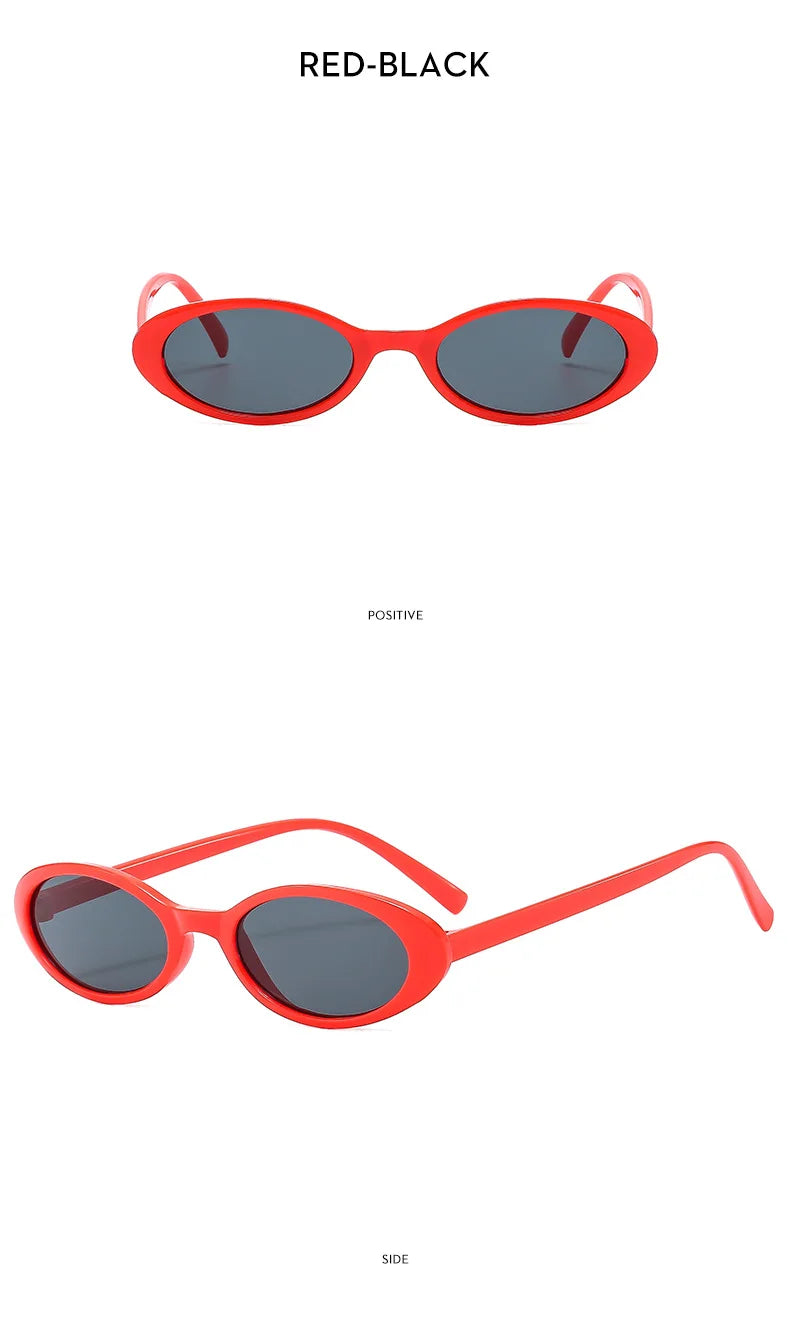 Polarized Small Oval Women's Myopia Sunglasses Women Frame Nearsighted Sun Glasses Uv400 Protection Eyewear