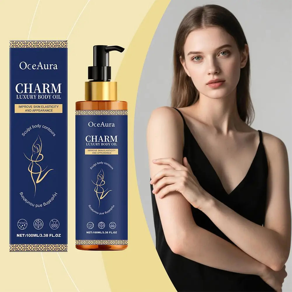 OceAura Natural Plant Oil Body Oil Moisturizes Softens Skin Reduce Cellulite Leaving Supple Gentle Refreshing Smooth Non-sticky
