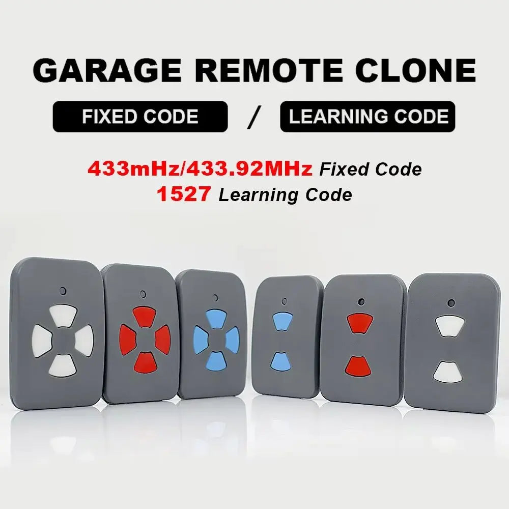 Garage Door Remote Control 5PCS garage control 433 '92 mhz 433mhz fixed code cloner control garage door opener