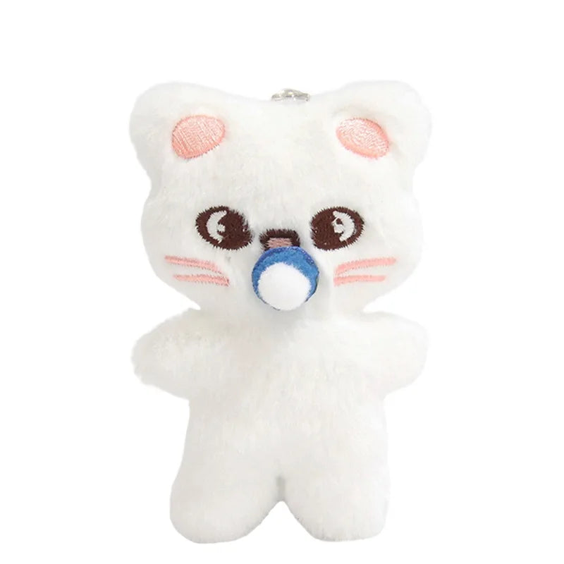 10CM New KPOP 2026 dominATE SKZOO StrayKids pacifier dummy DO IT KARMA toy Felix Bang Chan Hyunjin Plush Doll keychain Pendant