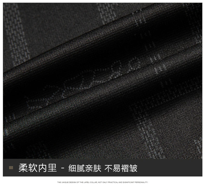 YN-335 Men's Lapel Jacket Natural Leather  Jacket Spring and Autumn Sheepskin Jacket Men