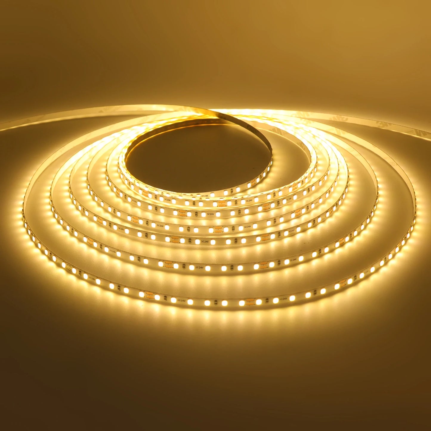 LED Strip 5mm 12V 24V 120LEDs/m Warm White Yellow Red Green Ice Blue Pink Purple Not Waterproof Flexible Tape for DIY Room Decor