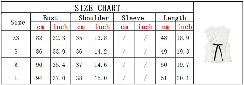 2026 Women Summer Tank Tops Camis Fashion Sweet Solid Bow Pleated V-Neck Female Elegant Street Top Clothes