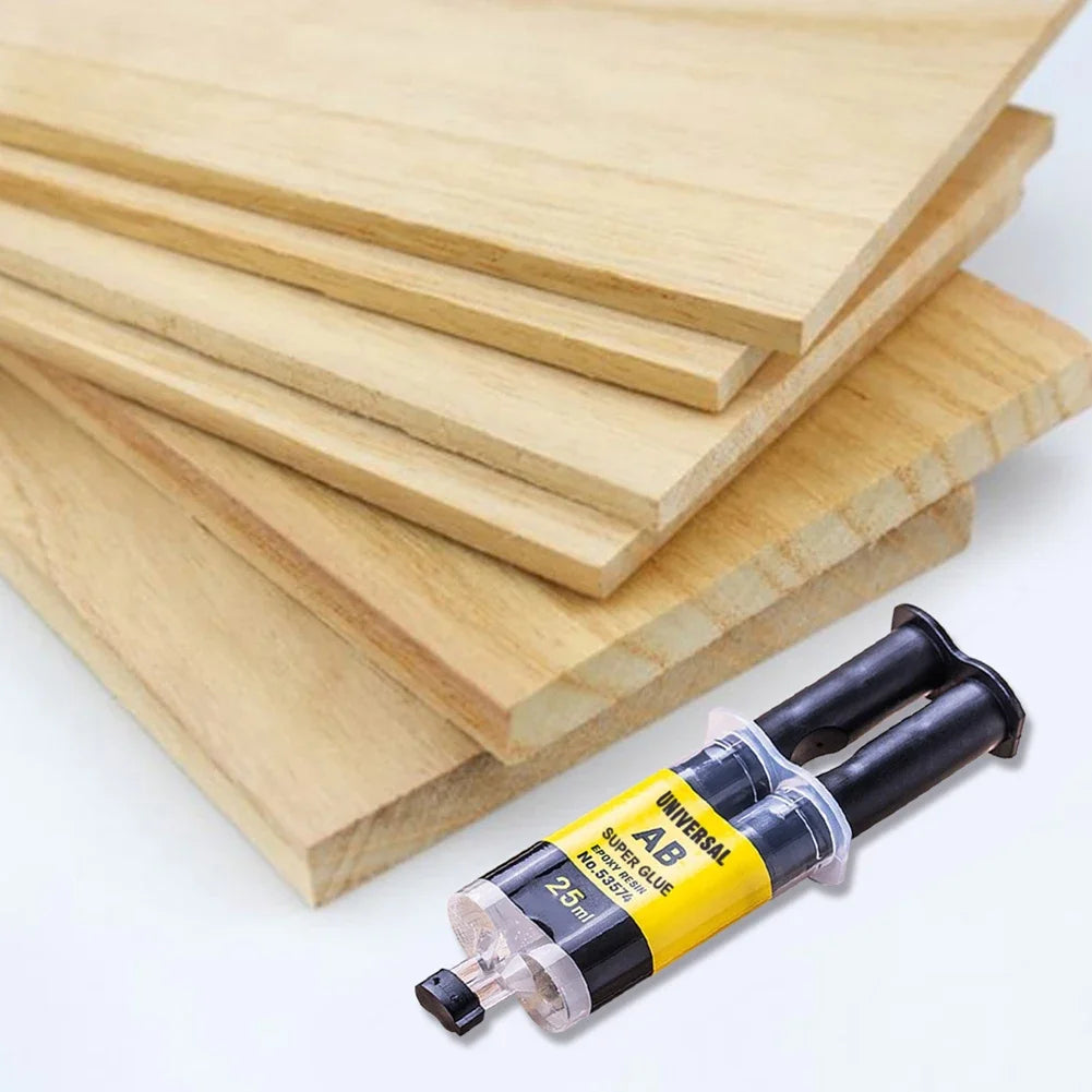 Epoxy Resin AB Glue Office 2 Minutes Curing Firm Long-lasting Reliable Epoxy Resin Strong Glue AB Glue Adhesive Super Liquid