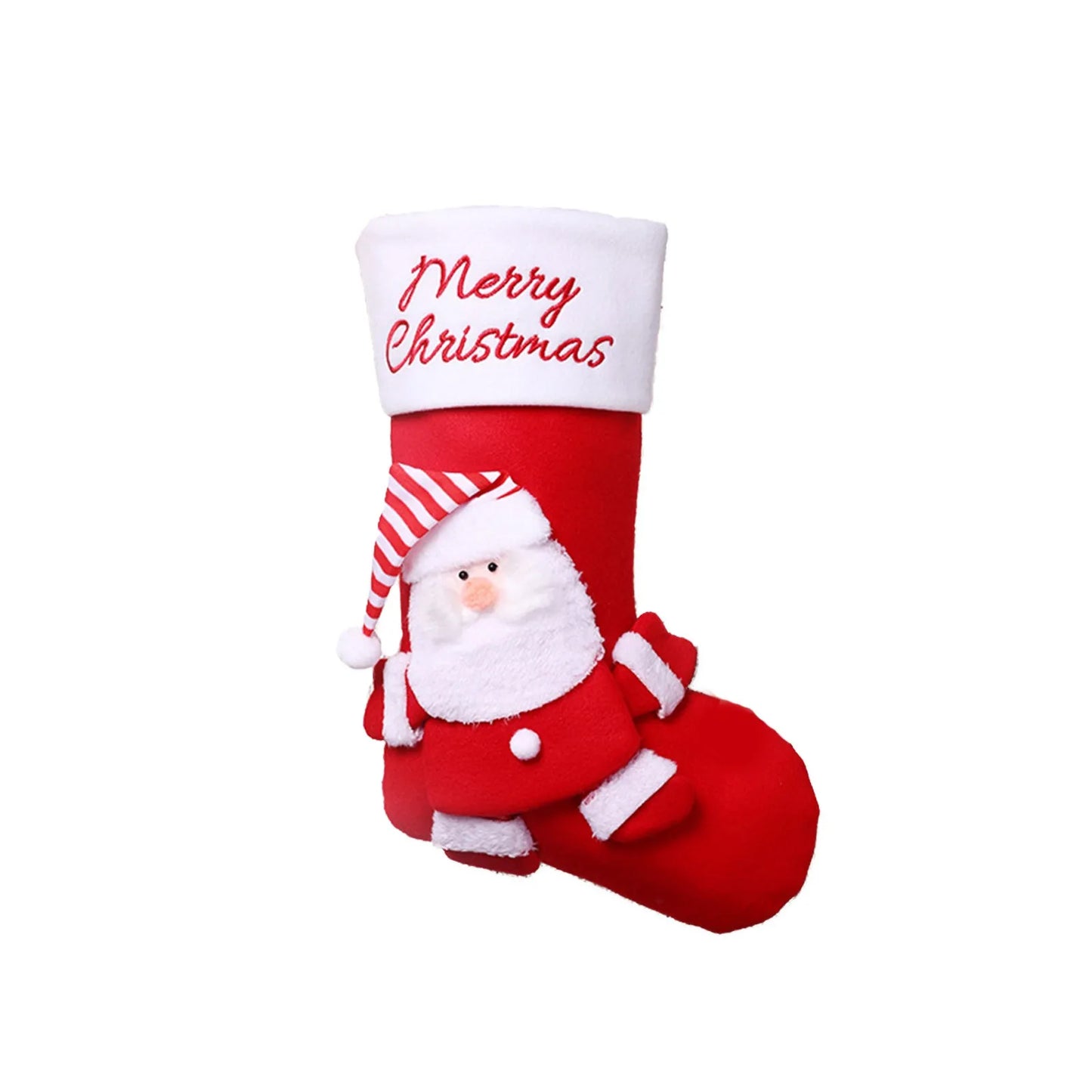 Christmas Home Decorations Candy Gift Bag Christmas Stocking Sock Christmas Ornament Christmas Stocking Xmas Tree Hanging Decor