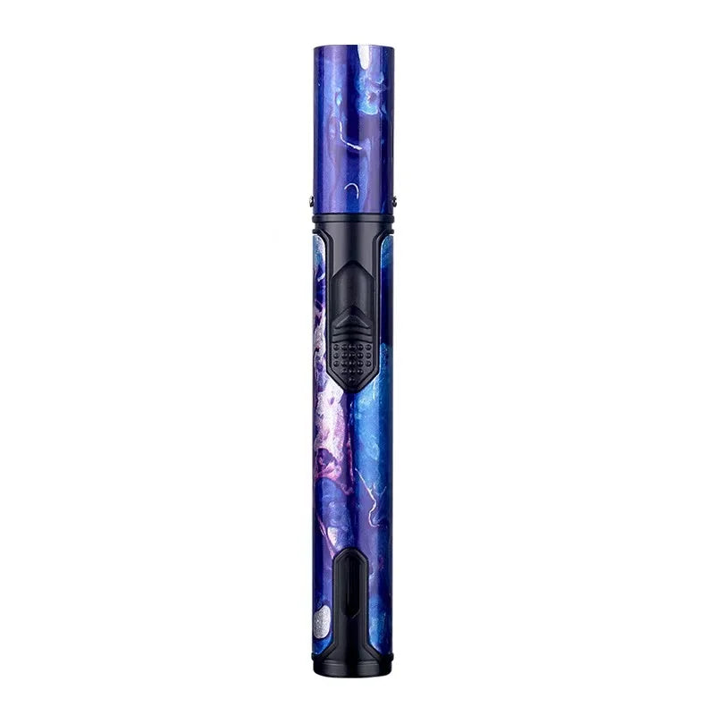 HONEST Metal Torch Windproof Lighter Refillable Pen Lighter Jet Flame Butane Lighter Kitchen BBQ Candle Camping Men's Gadget