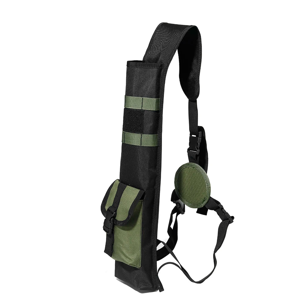 Archery Lightweight Back Arrow Quiver with Molle System Hanged for Target Shooting