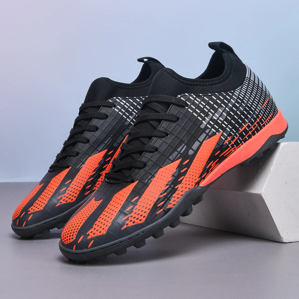 Men Professional Football Shoes Society TF/FG Soccer Shoes  Cleats Original Indoor Football Field Boots Grass Training Sneakers