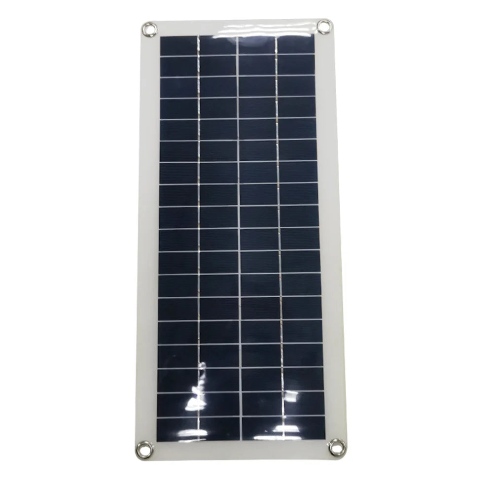 Solar Panel Set 30W Kit Controller Portable USB Generator System 12V 24V Electric Energy Power Charger Camping Board 10/20/30A