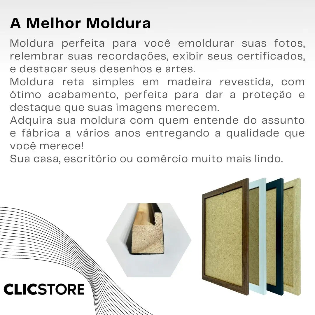 Kit 05 A3 30x42cm Frames With Acetate and Frames For Frames Certified Diplomas Photos