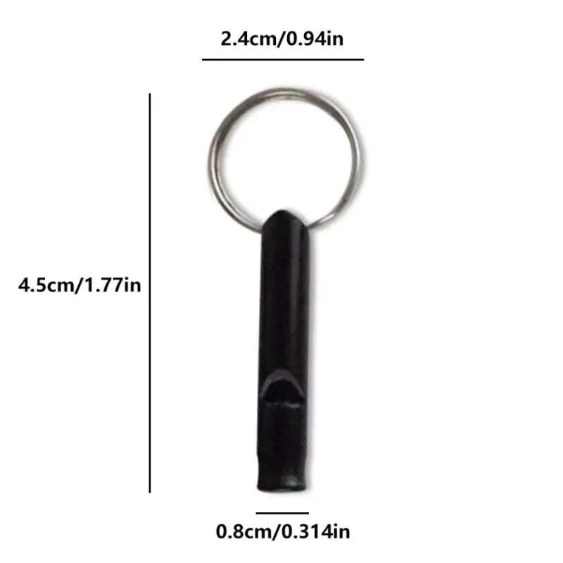 Survival Whistle - Pea-less & Waterproof Emergency Tool for Hiking/Camping/Mountaineering, Rescue Signaling Accessory